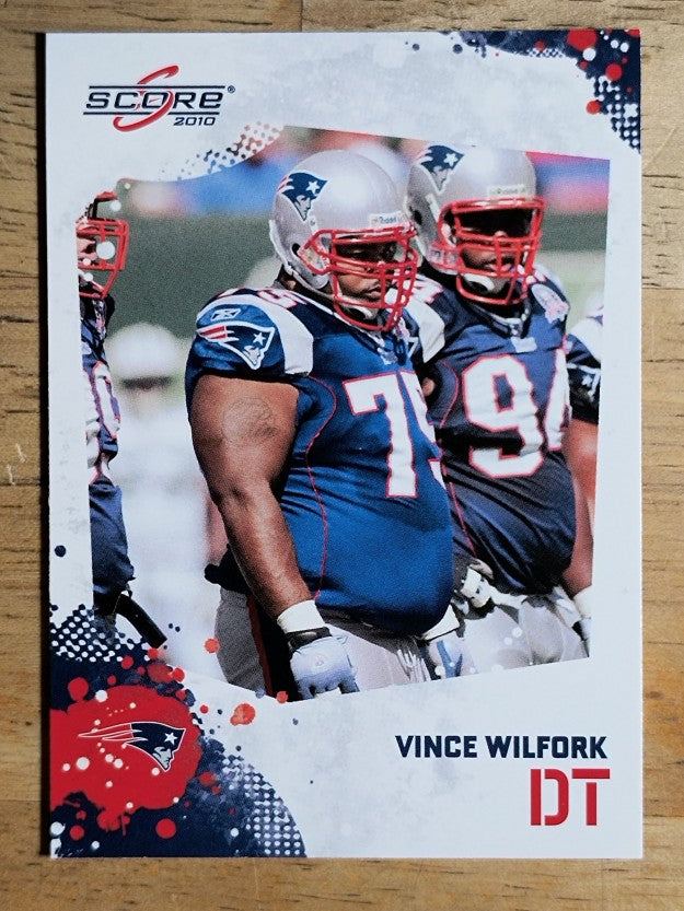 2010 Score #171 Vince Wilfork