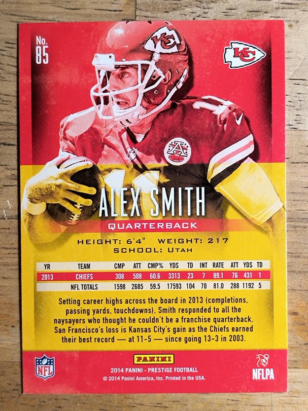 2014 Prestige #85 Alex Smith