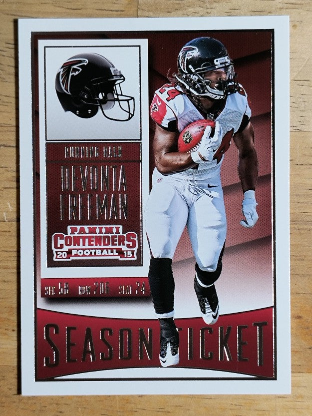 2015 Panini Contenders #41 Devonta Freeman
