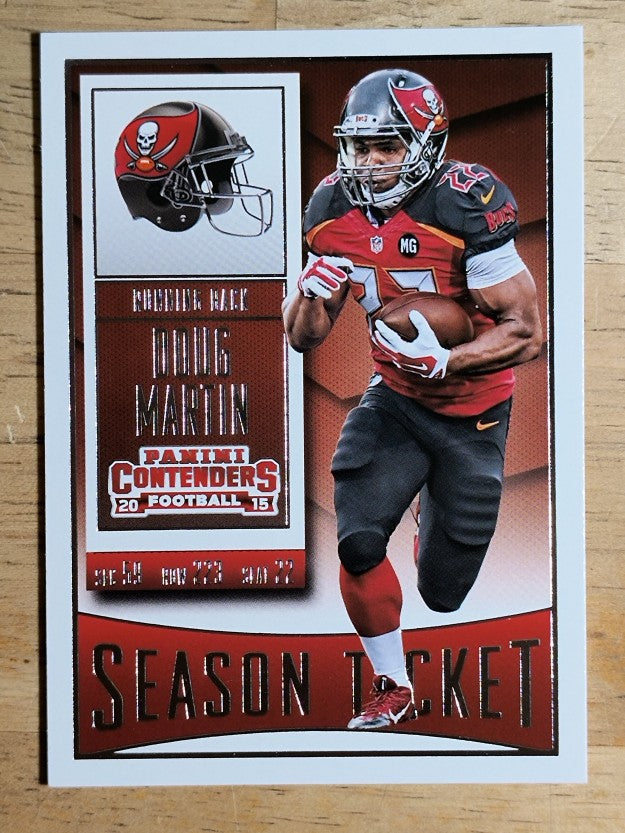 2015 Panini Contenders #46 Doug Martin