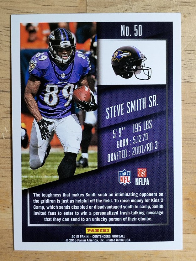 2015 Panini Contenders #50 Steve Smith