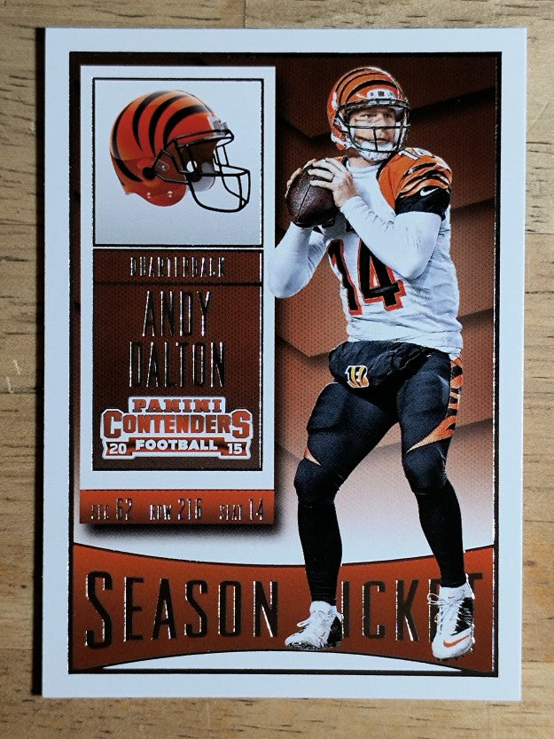 2015 Panini Contenders #51 Andy Dalton