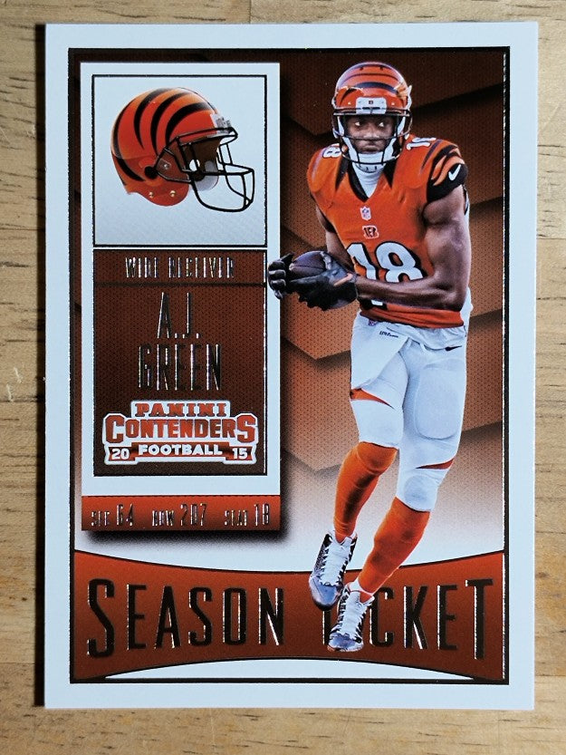 2015 Panini Contenders #53 A.J. Green
