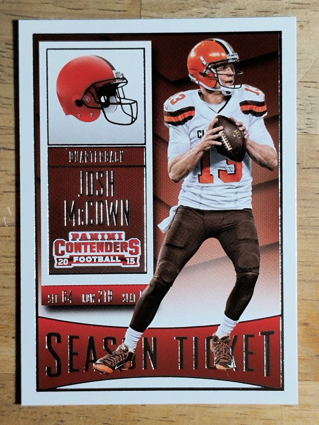 2015 Panini Contenders #54 Josh McCown