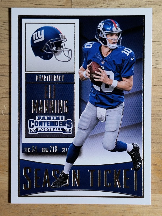 2015 Panini Contenders #92 Eli Manning