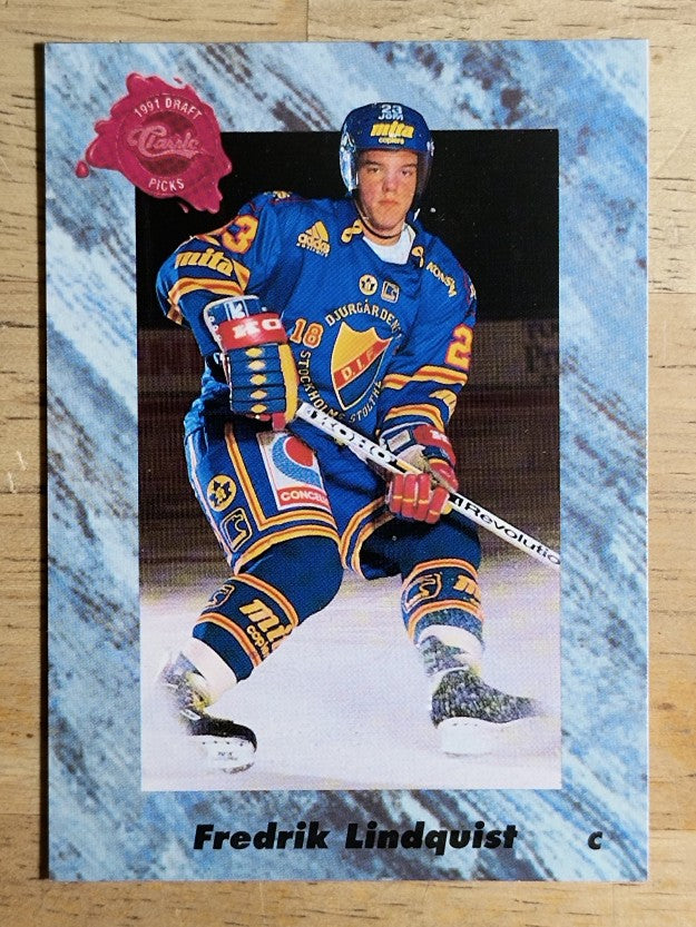 1991 Classic #44 Fredrik Lindquist