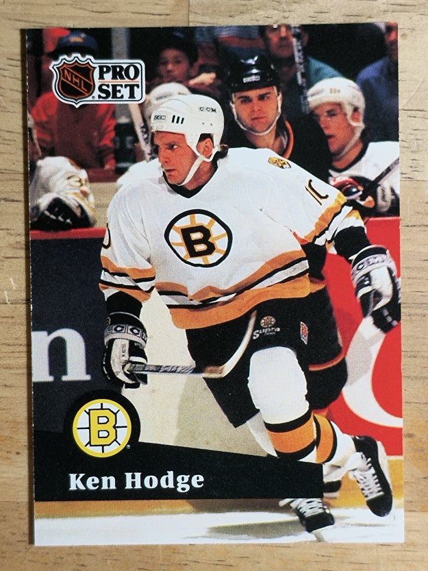 1991-92 Pro Set #3 Ken Hodge Jr.