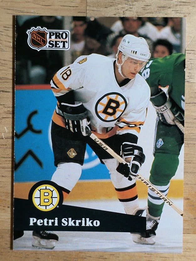 1991-92 Pro Set #8 Petri Skriko