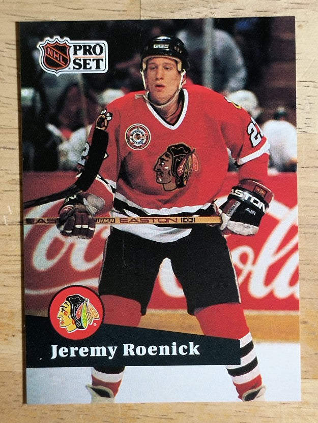 1991-92 Pro Set #40 Jeremy Roenick