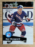 1991-92 Pro Set #162 Ray Sheppard