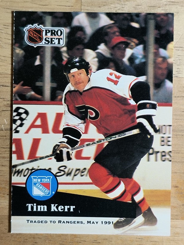 1991-92 Pro Set #180 Tim Kerr UER