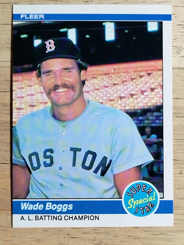 1984 Fleer #630 Wade Boggs IA