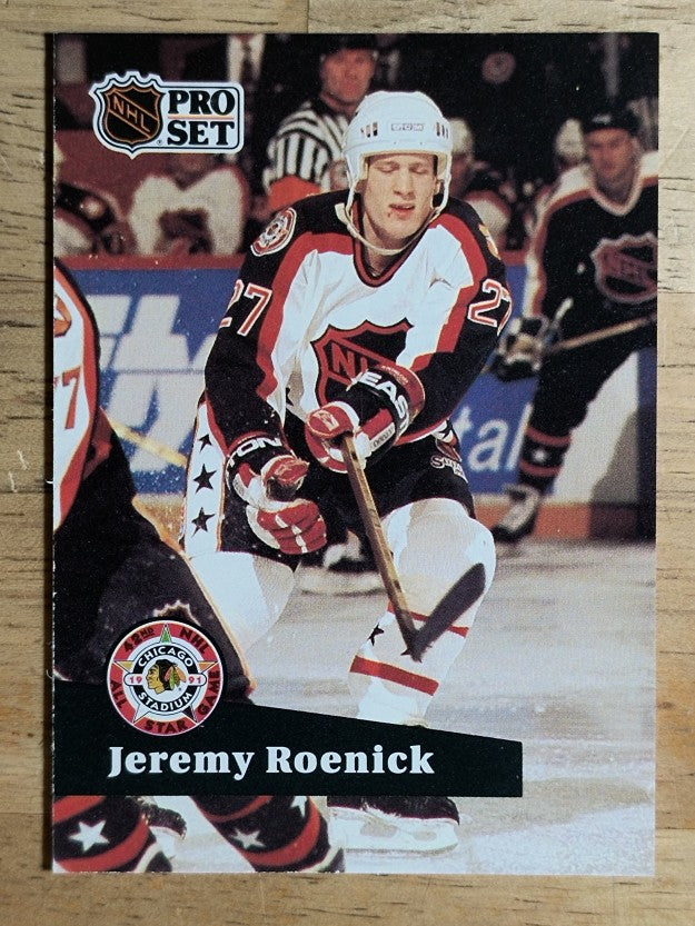 1991-92 Pro Set #280 Jeremy Roenick AS