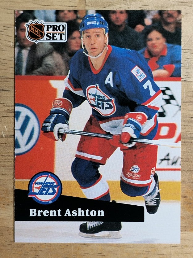1991-92 Pro Set French #272 Brent Ashton