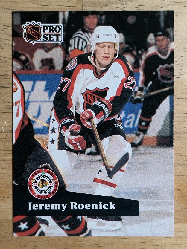 1991-92 Pro Set French #280 Jeremy Roenick AS