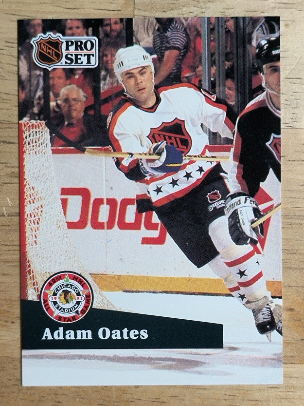 1991-92 Pro Set French #291 Adam Oates AS