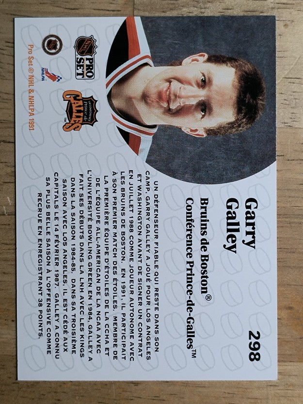 1991-92 Pro Set French #298 Garry Galley AS