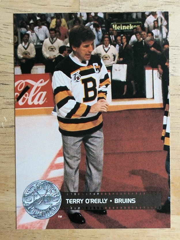 1991-92 Pro Set Platinum #289 Terry O'Reilly CAP