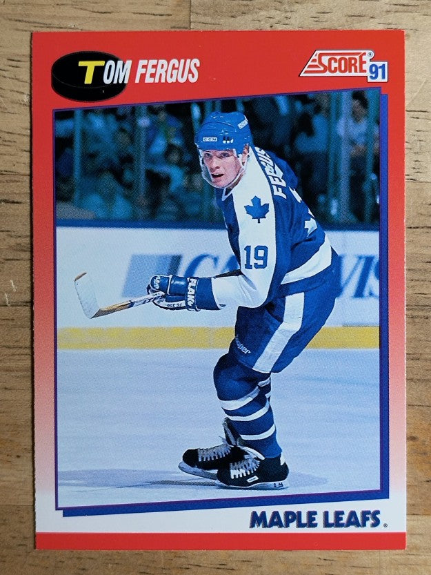 1991-92 Score Canadian Bilingual #234 Tom Fergus