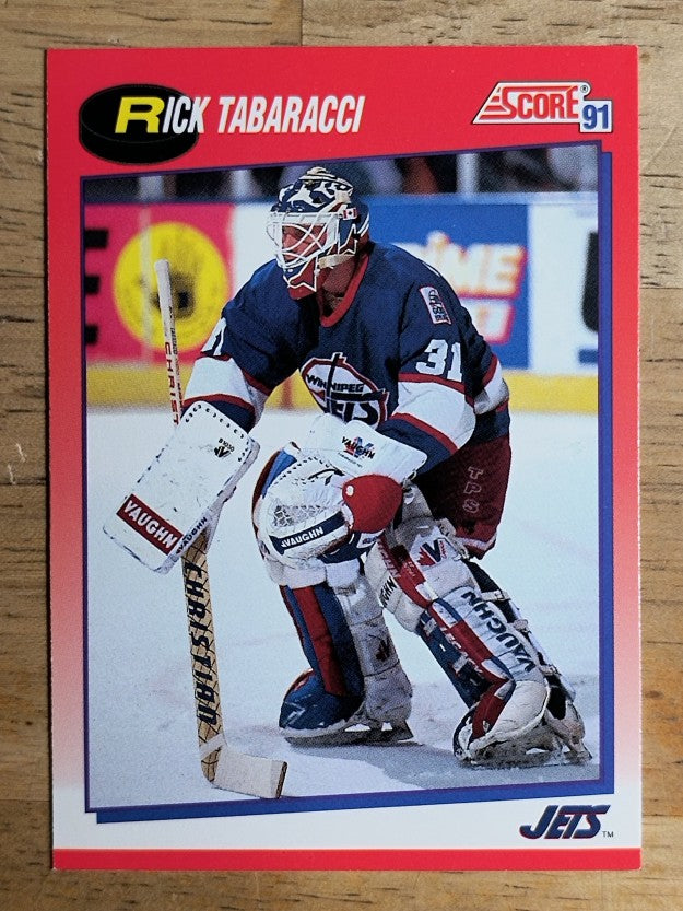 1991-92 Score Canadian Bilingual #244 Rick Tabaracci