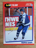 1991-92 Score Canadian Bilingual #248 Mike Foligno