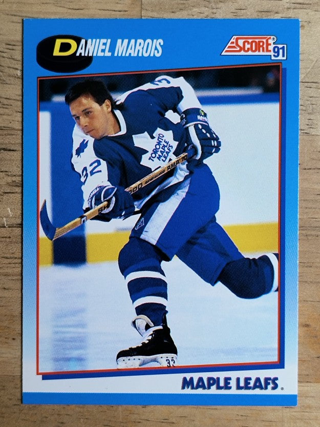 1991-92 Score Canadian Bilingual #474 Daniel Marois