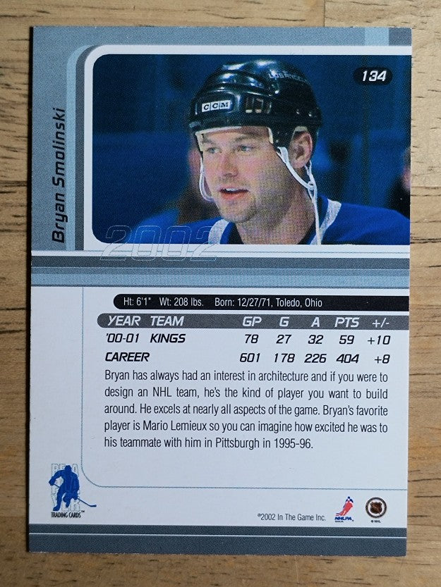 2001-02 BAP Signature Series #134 Bryan Smolinski
