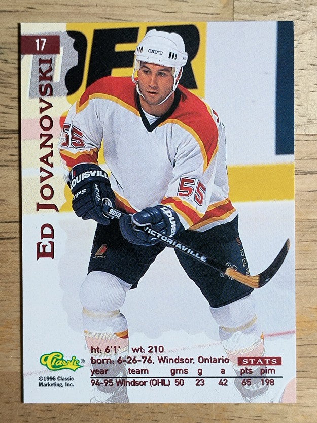 1996 Assets #17 Ed Jovanovski