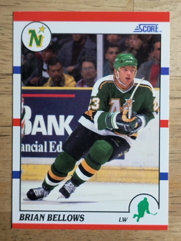 1990-91 Score #7 Brian Bellows