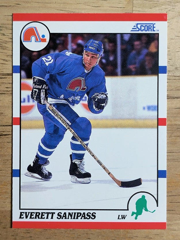 1990-91 Score #28 Everett Sanipass RC