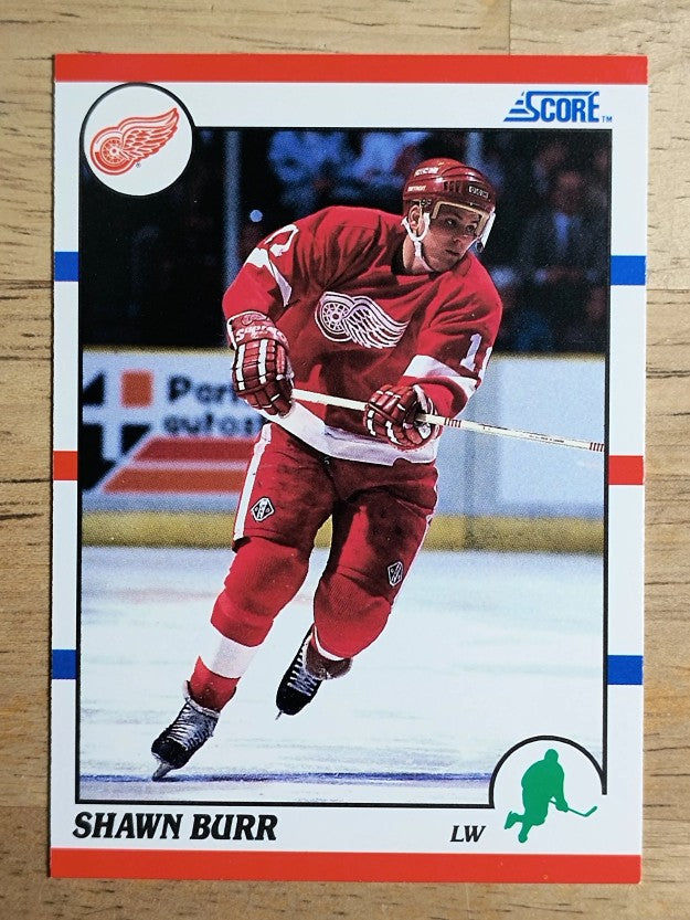 1990-91 Score #49 Shawn Burr