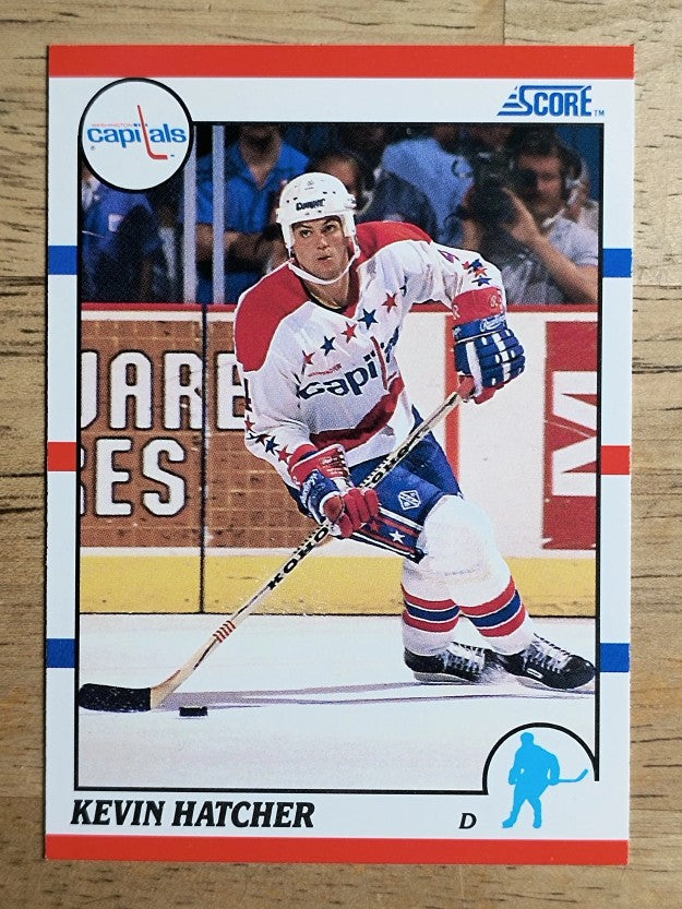 1990-91 Score #90 Kevin Hatcher