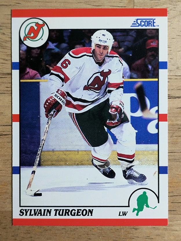 1990-91 Score #116 Sylvain Turgeon