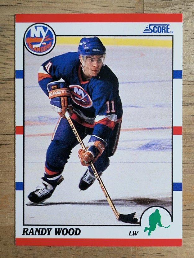1990-91 Score #119 Randy Wood