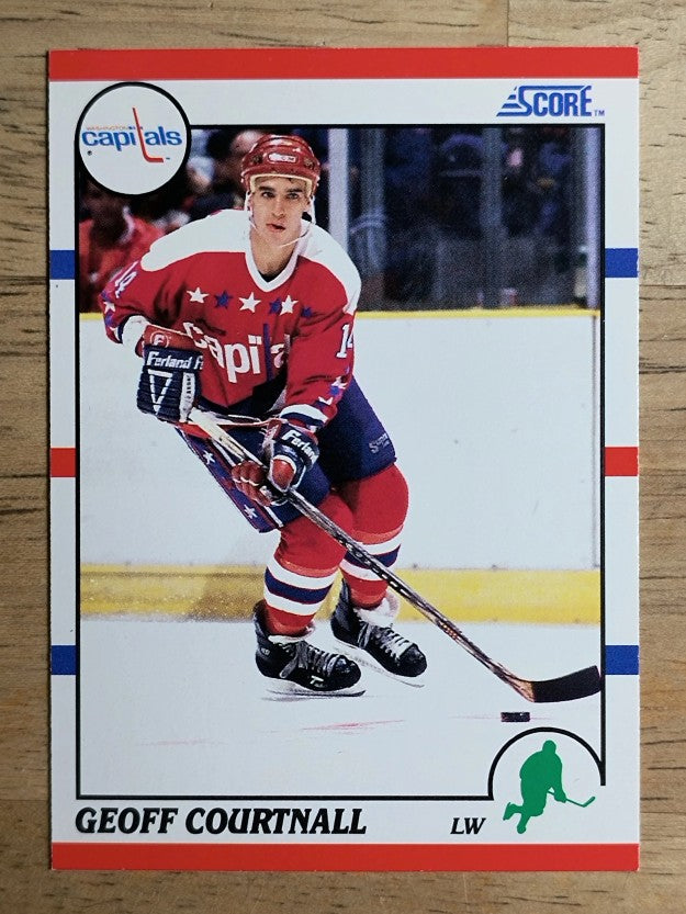 1990-91 Score #124 Geoff Courtnall