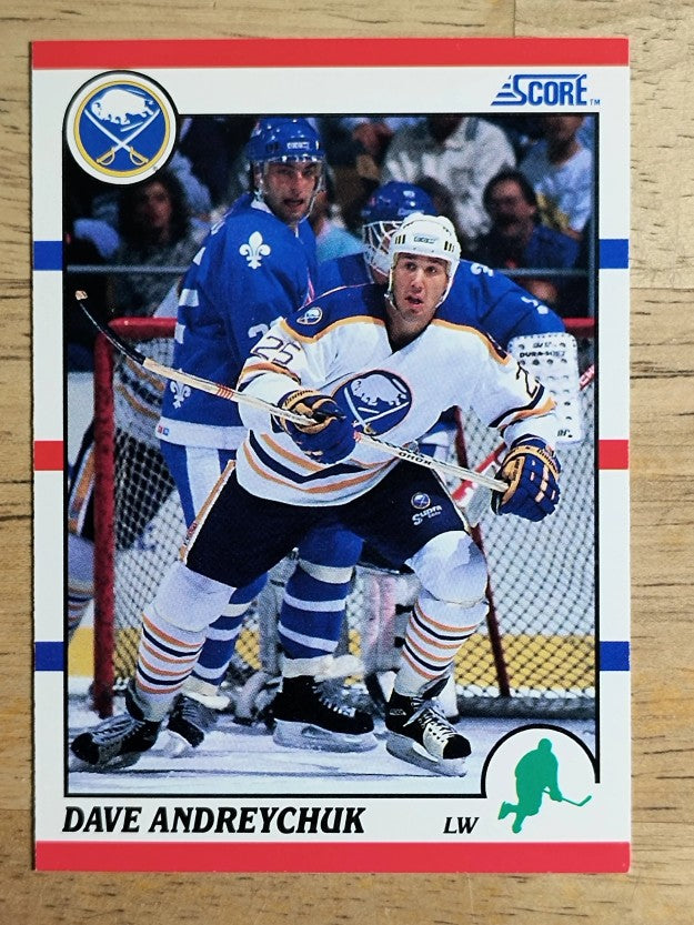 1990-91 Score #189 Dave Andreychuk