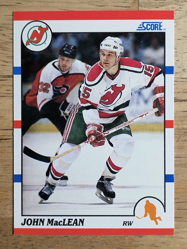 1990-91 Score #190 John MacLean