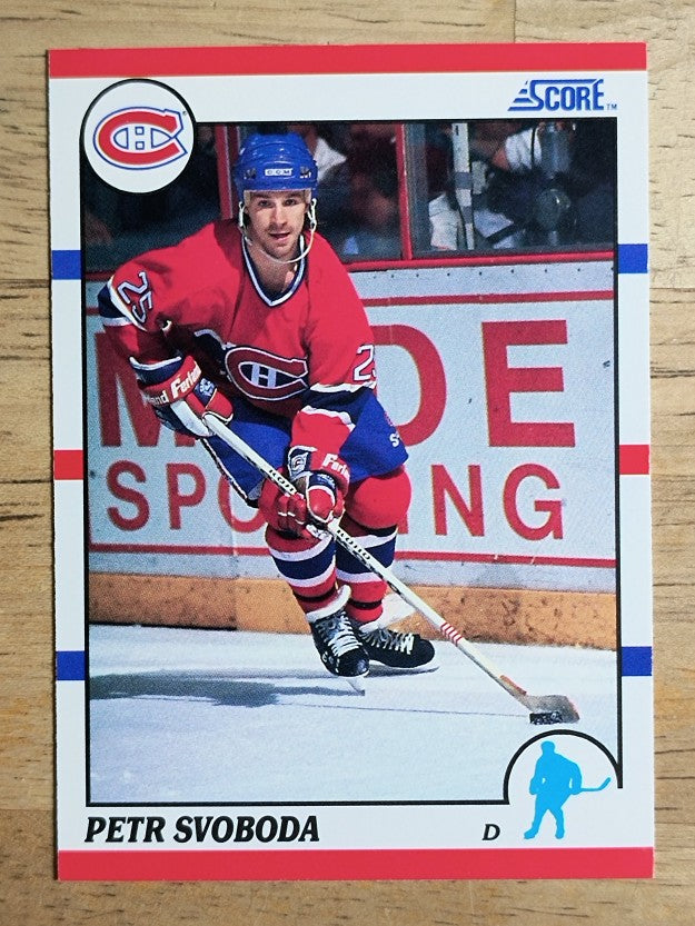 1990-91 Score #191 Petr Svoboda