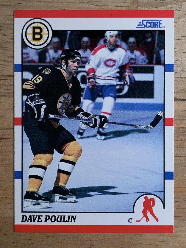 1990-91 Score #217 Dave Poulin