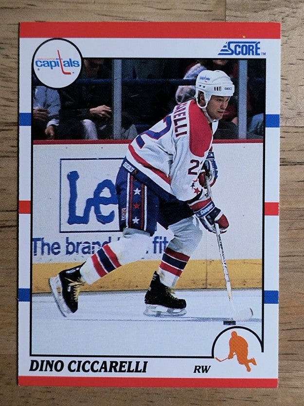 1990-91 Score #230 Dino Ciccarelli
