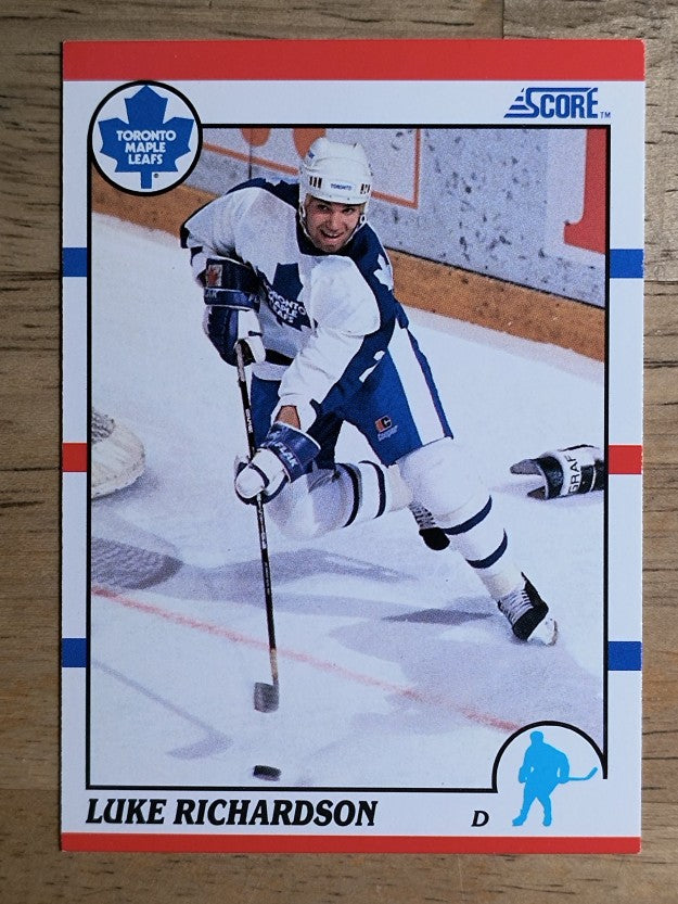 1990-91 Score #236 Luke Richardson