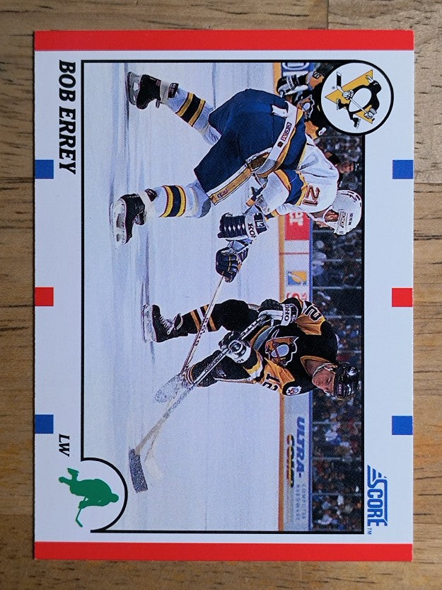 1990-91 Score #255 Bob Errey