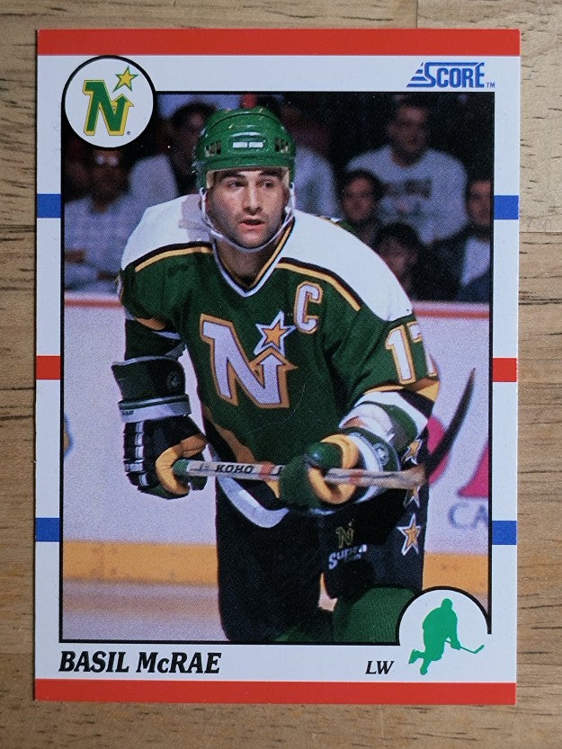 1990-91 Score #261 Basil McRae