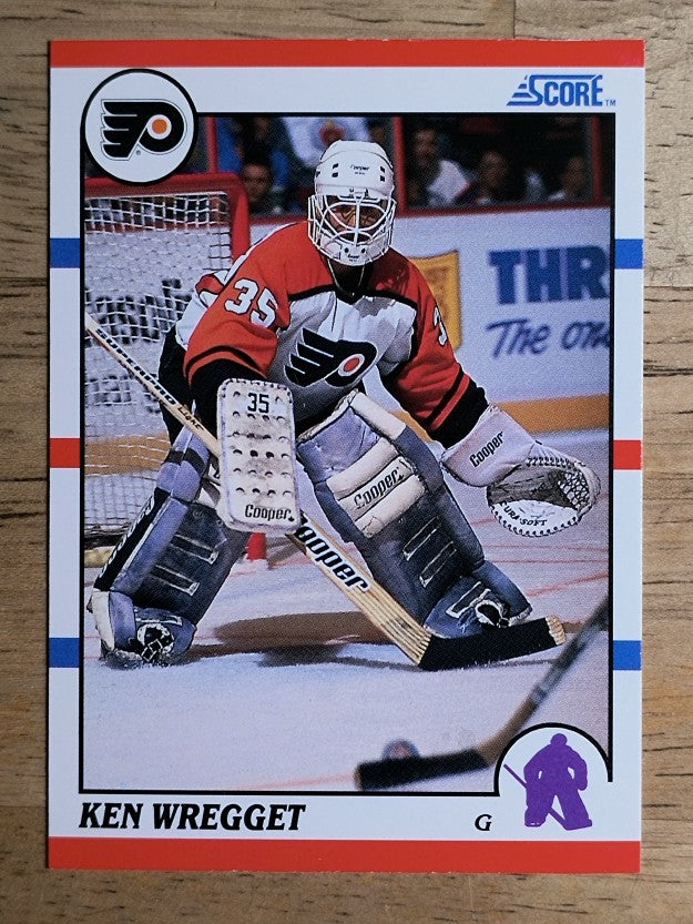 1990-91 Score #263 Ken Wregget