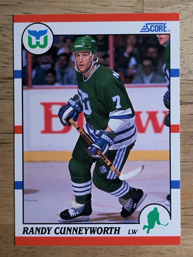 1990-91 Score #276 Randy Cunneyworth