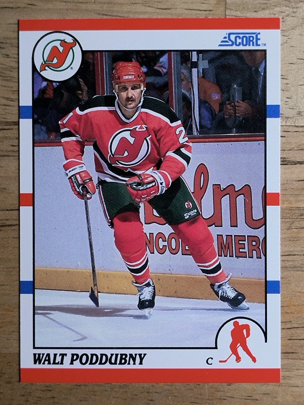 1990-91 Score #278 Walt Poddubny