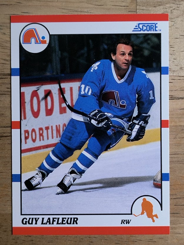 1990-91 Score #290 Guy Lafleur
