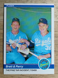 1984 Fleer #638 George Brett/Gaylord Perry