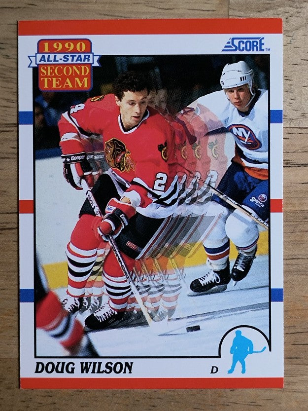 1990-91 Score #320 Doug Wilson AS2