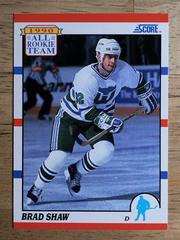 1990-91 Score #325 Brad Shaw ART